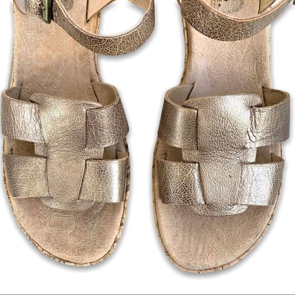 Korks by Kork Ease Wedge Sandals RoseGold Metallic - Picture 5 of 8